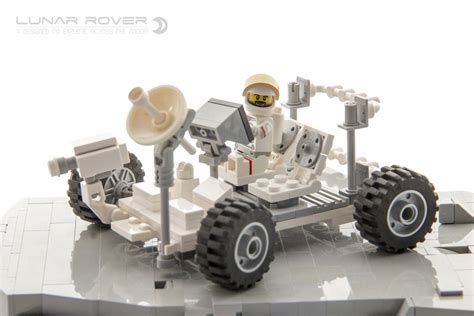 "Lunar Rover" by dvdliu: Pimped from Flickr | Lego machines, Lego space ...