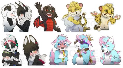 Telegram Stickers #01 by Nordeva on DeviantArt