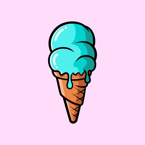 Melting Ice Cream Cone Vector Art, Icons, and Graphics for Free Download