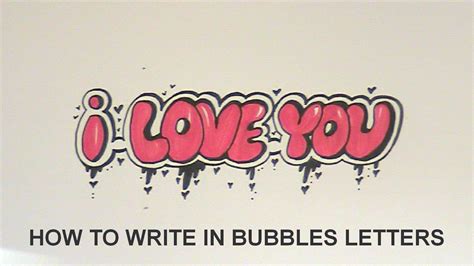 Love Bubble Letters : Bubble Font Cartoon Bubblegum Inflate Sweet Girly ...