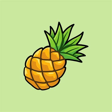 Pineapple Vector Art, Icons, and Graphics for Free Download