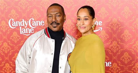 Eddie Murphy & Tracee Ellis Ross Attend ‘Candy Cane Lane’ Premiere in L ...