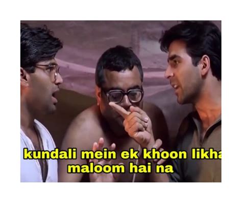 21 years of Hera Pheri: Check out 10 hilarious memes of Akshay Kumar ...