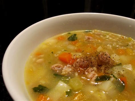 Bubbles n Squeaks: Chicken & Pearl Barley Soup