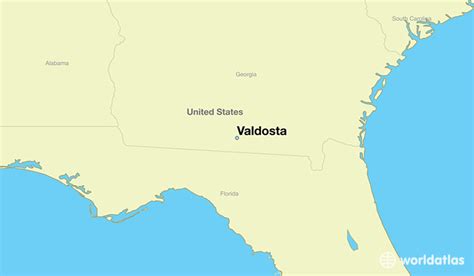 Valdosta Ga Map - Best Map of Middle Earth