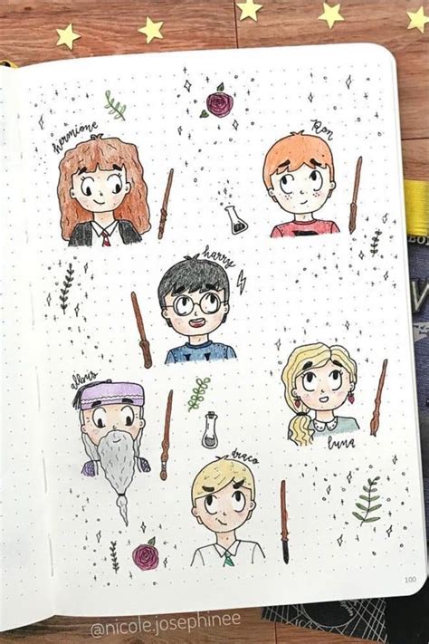 Pin on Harry Potter doodles bullet journal