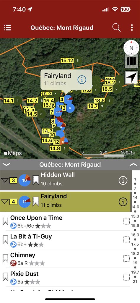 Québec: Mont Rigaud Rock Climbing Guidebook