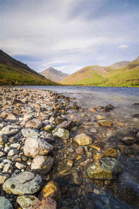 Wastwater (Wast Water), a lake in the Wasdale Valley, Mountain and Lake ...