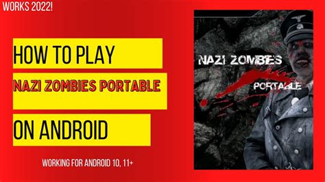 How to play Nazi Zombies Portable on Android! - YouTube