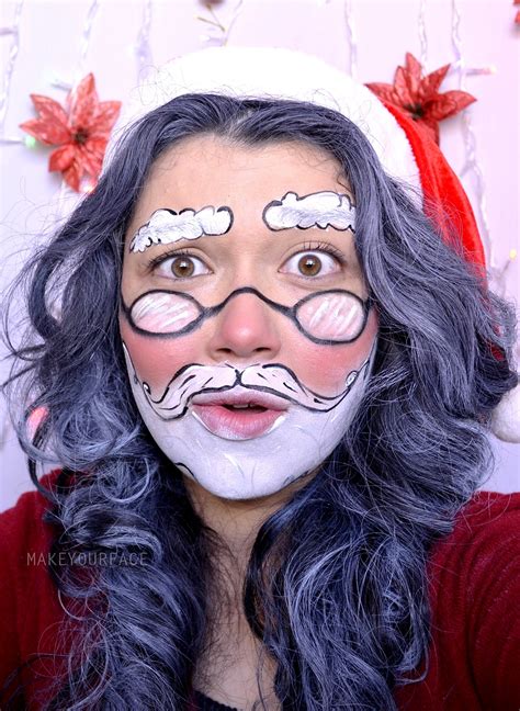 Mrs. Mr. Santa Claus Makeup Tutorial youtu.be/KYjnepZTNxI | Christmas ...