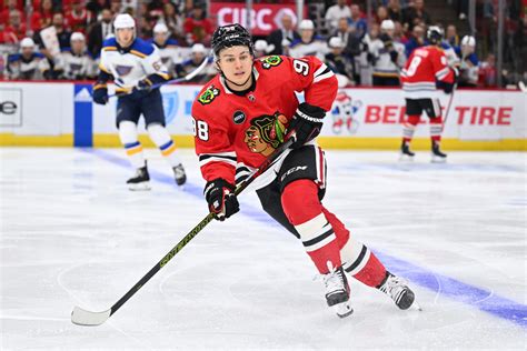 Connor Bedard logs 2 assists as Blackhawks top Blues in preseason ...