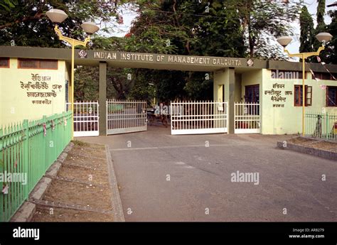 Indian Institute of Management IIM Calcutta now Kolkata West Bengal ...