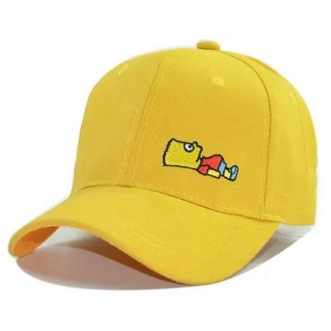 Yellow Designer Kids Cap at Rs 15/piece in New Delhi | ID: 21232075348