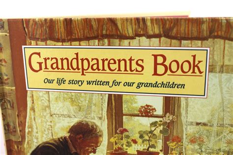 Vintage Memory Book for Grandparents Empty and Unused Journal, Memories ...