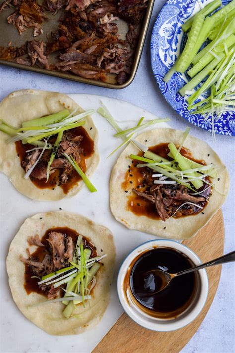 Hoisin Crispy Duck Pancake Wraps | Rachel Phipps