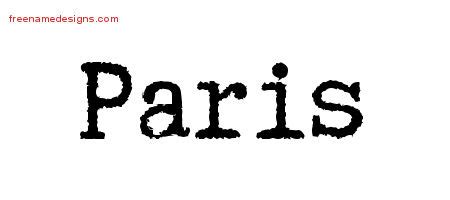 paris Archives - Free Name Designs