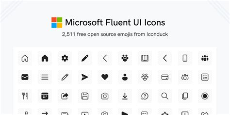 Microsoft Fluent UI Icons by Iconduck | Figma Community