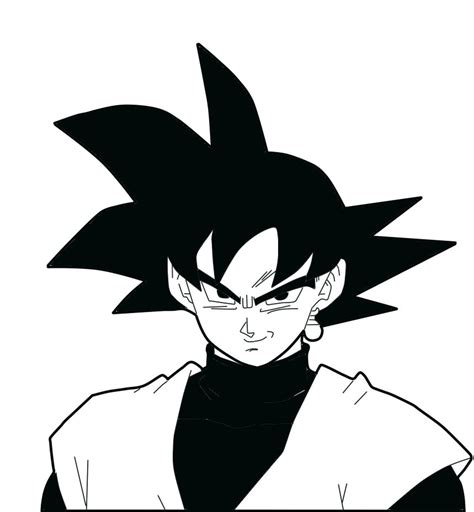 Goku Black Manga Color by junioZ on DeviantArt