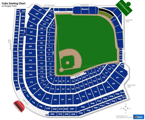 Wrigley Field Seating Layout | Brokeasshome.com