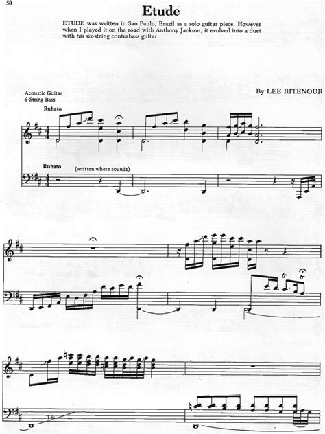 Lee Ritenour - Etude Artist Transcriptions For Guitar PDF | PDF