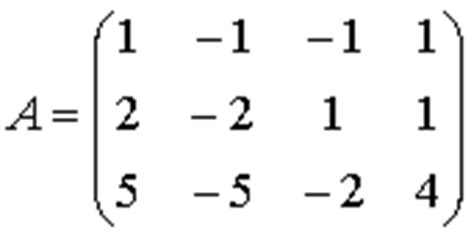 Homogeneous Systems of Linear Equations - Examples