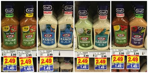 Kraft Salad Dressing ONLY $0.74 at Kroger!! - Kroger Krazy