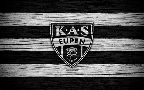 Download wallpapers Eupen FC, 4k, logo, Jupiler Pro League, wooden ...