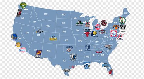 NBA Map Team United States, nba, sport, world, jersey png | PNGWing