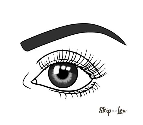 Simple Eye Drawing Images