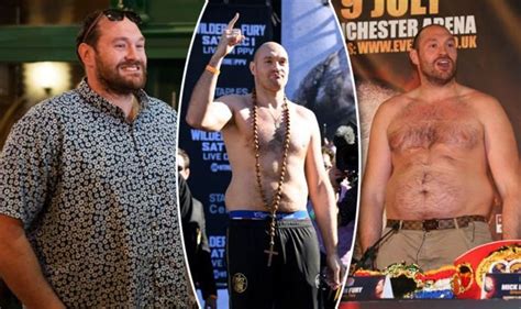 Tyson Fury weight loss: Boxer drank THIS drink to lose weight for ...