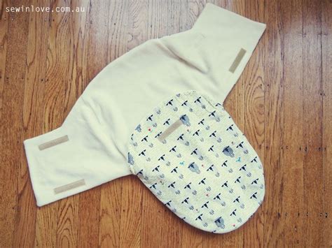 Free Sewing Pattern Review: Snuggler baby swaddle wrap - Sew in Love ...