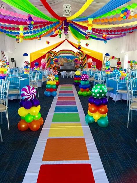 Malachi and Josiah’s birthday party ideas. | Candy land birthday party ...