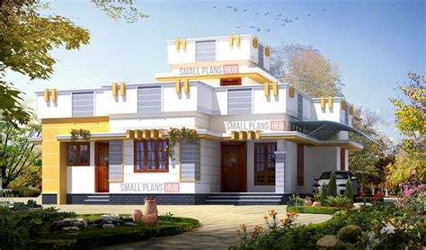 Kerala Style Three Bedroom Single Floor House Plans Under 1300 Sq.ft ...