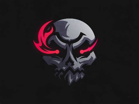 Skull | Logo design art, Game logo design, Professional logo design