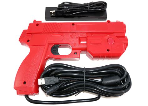 Ultimarc AimTrak Arcade Light Gun With Recoil - Red