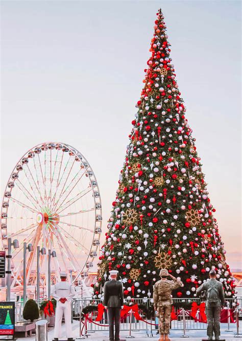 Best Christmas Tree displays in Washington DC - Skylar Aria’s Adventures