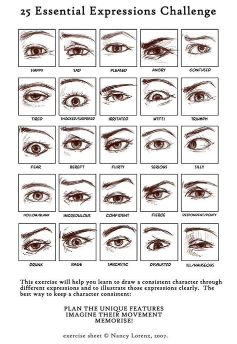 Eyes-emotions (With images) | Drawings, Drawing people, Eye drawing