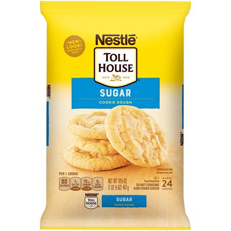 NESTLE TOLL HOUSE Sugar Cookie Dough 16.5 oz. Pack - Walmart.com