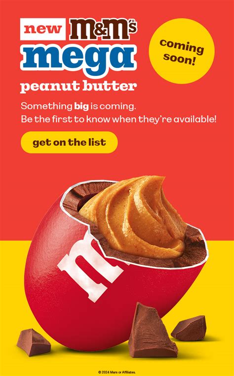 Mega peanut butter | M&M'S Wiki | Fandom