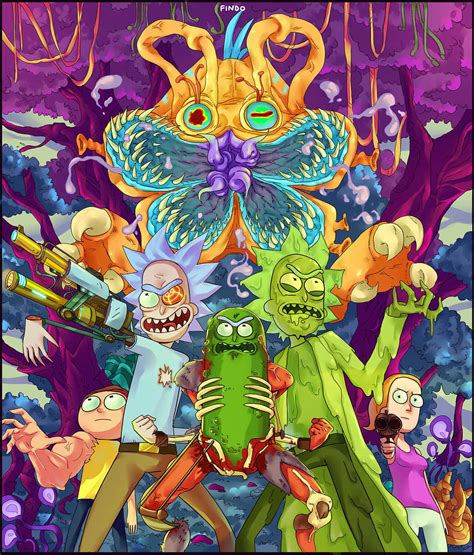 Rick and Morty artwork by Findo : r/rickandmorty