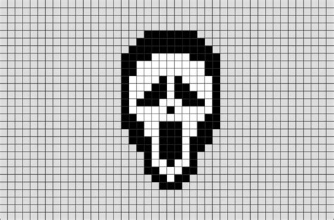 Pin by Allison on Patterns: Horror | Pixel art, Pixel art pattern ...