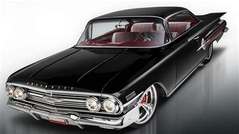 A 1960 Chevy Impala With a Pavement-Scraping Stance and Restomod Style