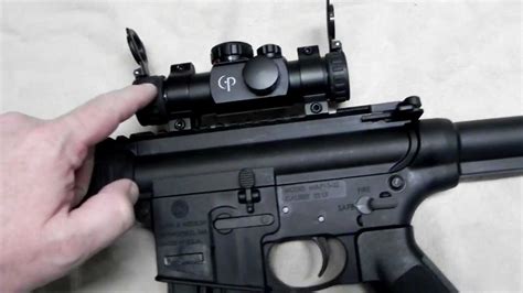 Smith & Wesson M&P 15 22 with Center Point Sight - YouTube