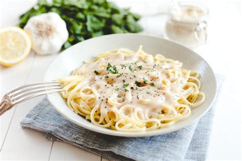 Linguine sauce Alfredo – La Tortue Fringante