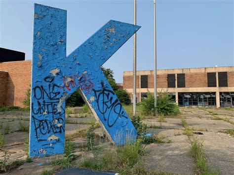 The big blue 'K' at Kettering High School will be preserved