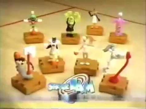 McDonalds Space Jam Toys 1996 - YouTube