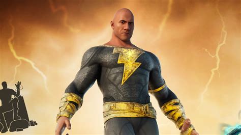 La skin de Black Adam llega a Fortnite y Dwayne Johnson los presenta