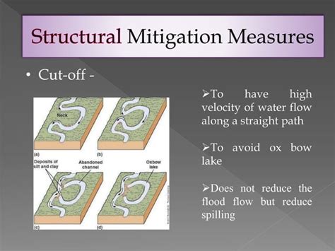 types of flood & flood mitigation/management techniques - damages