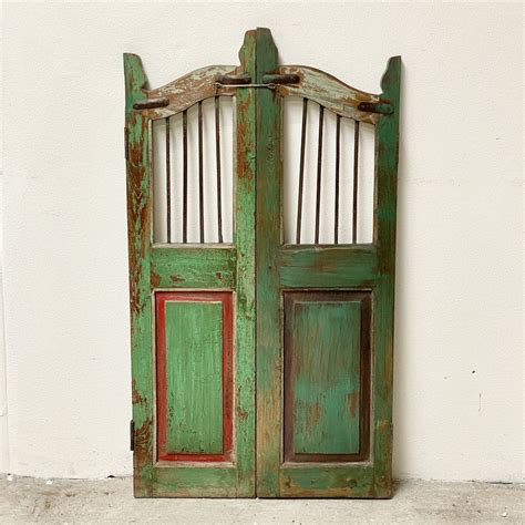 Wooden Dog Gates - Unique Vintage - Indigo Sprout