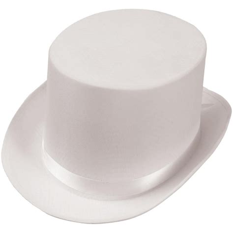 White top hat? | Satin top, Top hat, White satin top